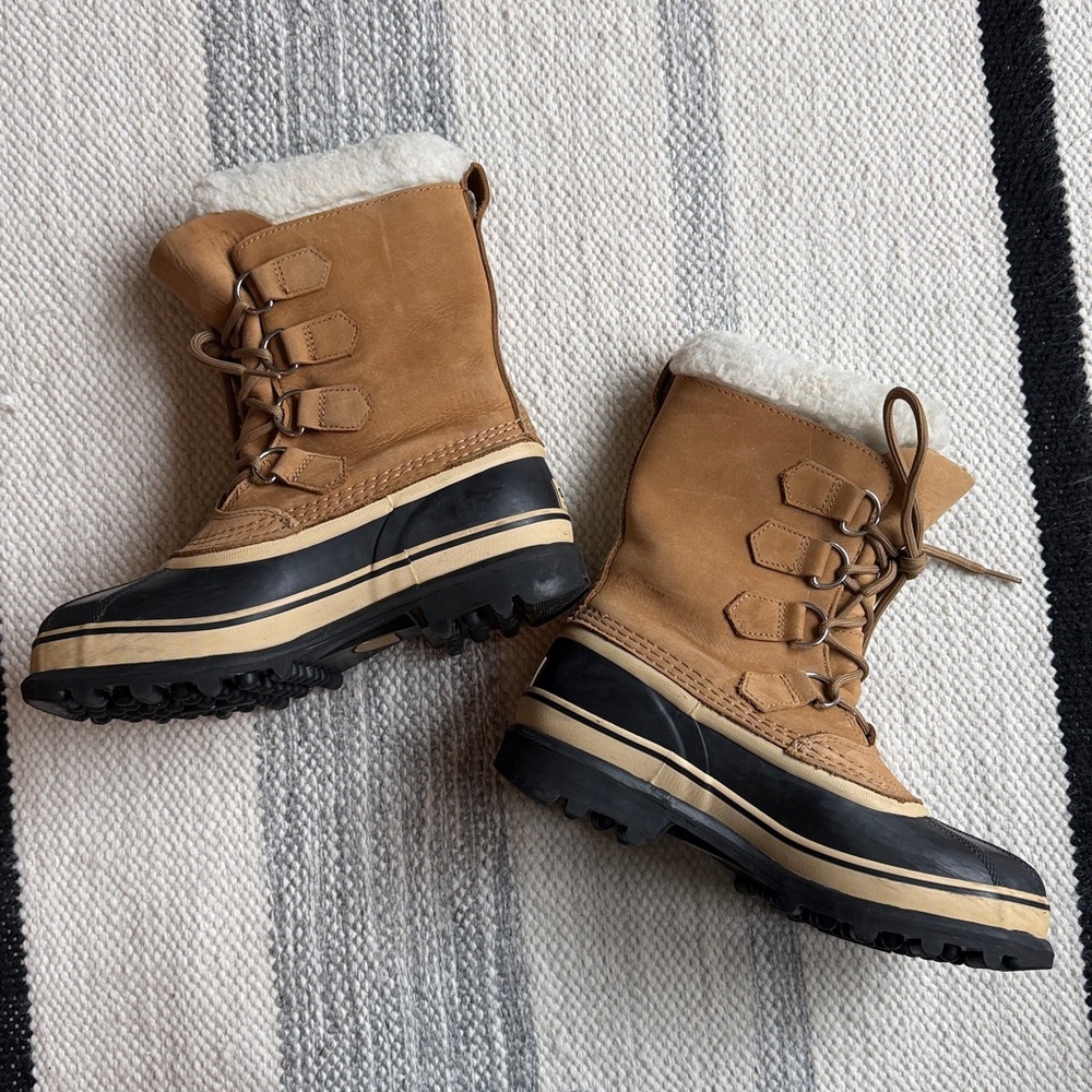 NEW Sorel Caribou Waterproof Leather Winter Boots NWOT - Picture 5 of 7
